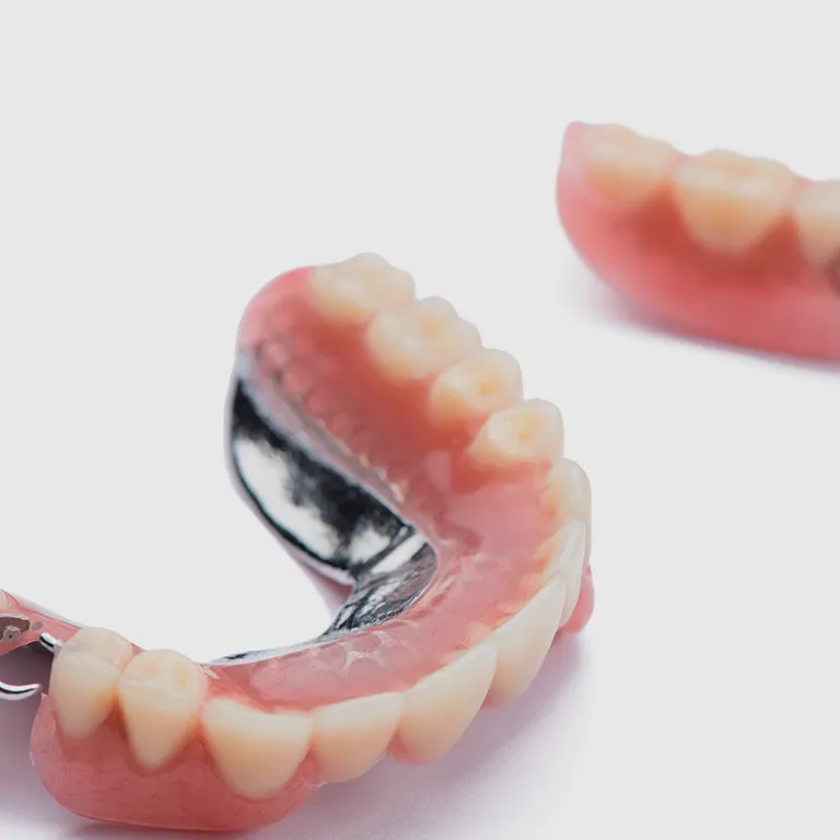 Image of partial dentures